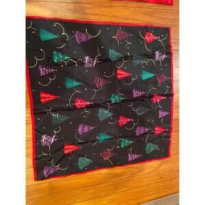 Festive Holiday Scarves - Set of 10